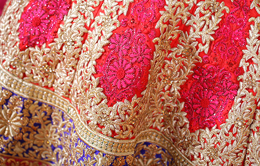 Jari work of Delhi and Agra