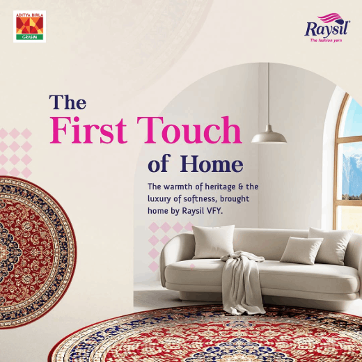 With Raysil VFY, carpets don’t just cover floors, they create lasting impressions.